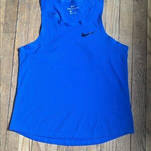 Nike Royal Blue Mesh Tank Top